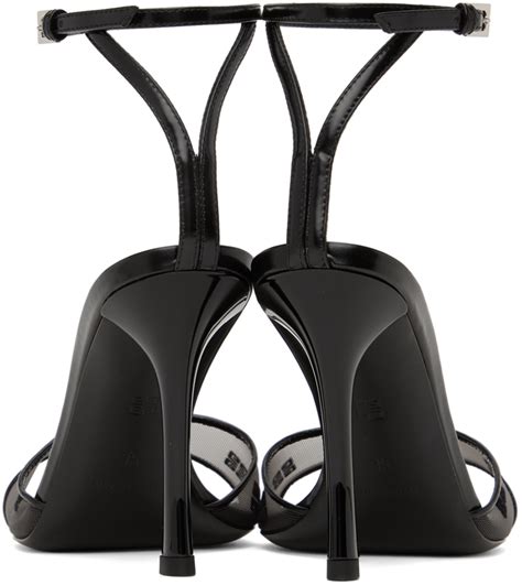 givenchy shoes sandals|givenchy black 4g heeled sandals.